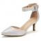 D'orsay Pointed Toe Wedding Pumps Shoes